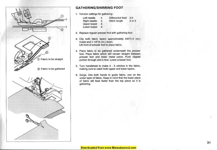 brother super galaxie 2000 service manual