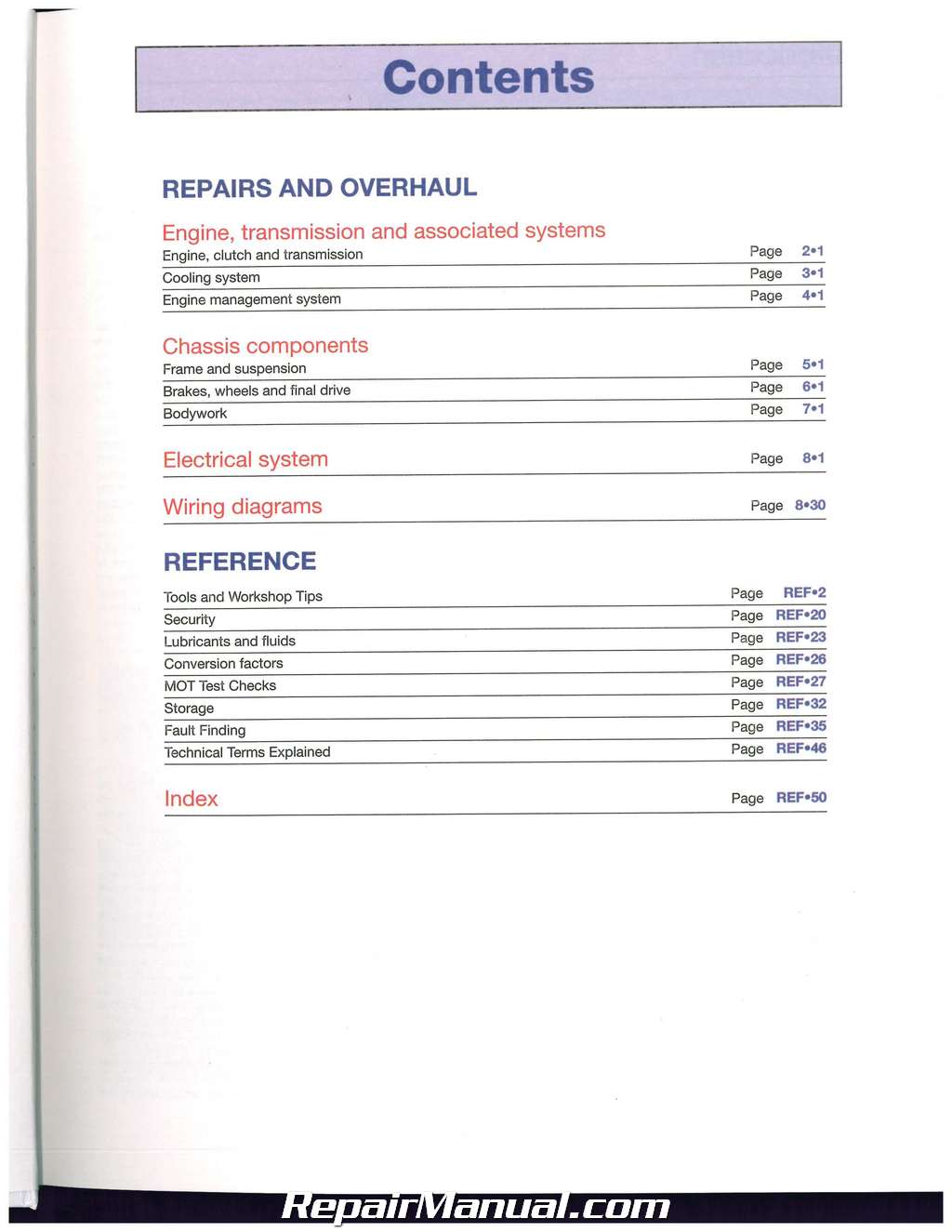 2006 honda crf50 service manual