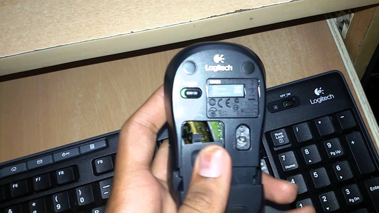 logitech wireless keyboard and mouse mk270r manual