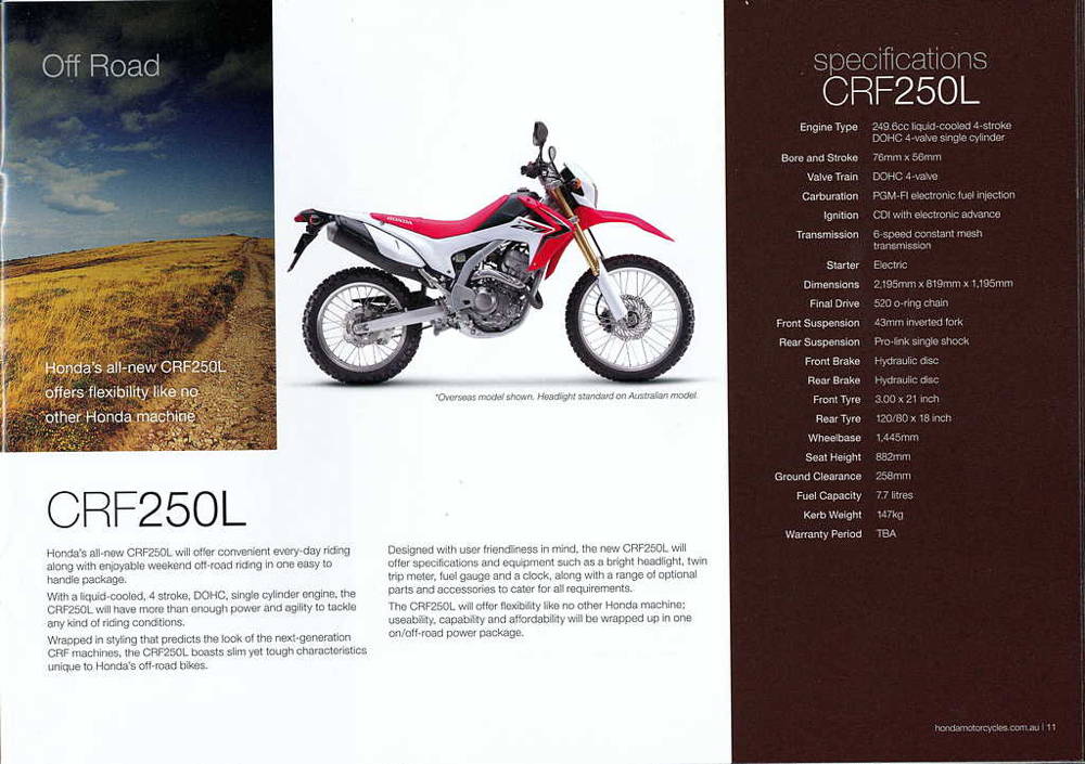 honda crf 250 engine manual
