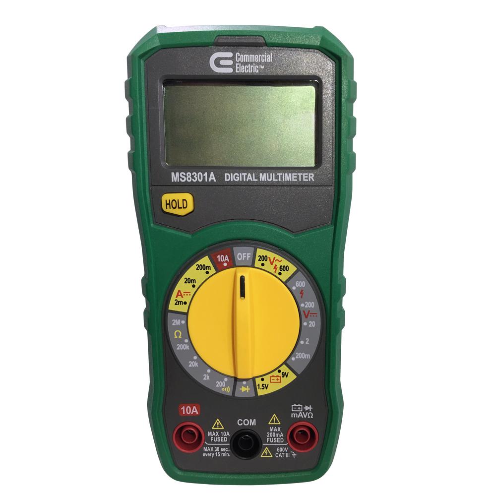 commercial electric hdm350 multimeter manual