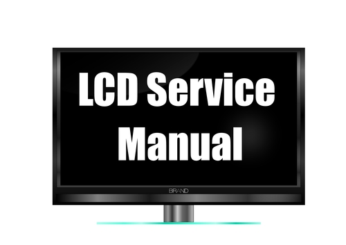 lcd tv service manual pdf